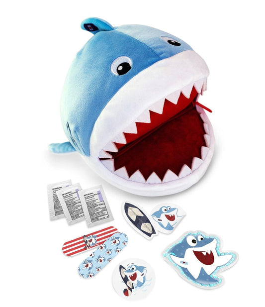 Finn Shark | Boo Boo Ball XL Huggable First Aid Kit - Felicity + Asher Boutique