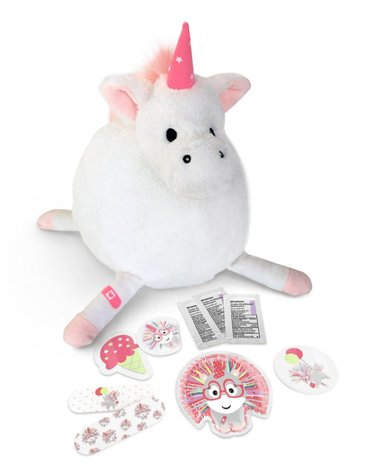 Lily Unicorn | Boo Boo Ball XL Huggable First Aid Kit - Felicity + Asher Boutique