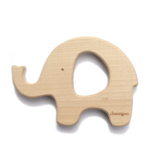 Handcrafted Maple Wood Teether | Cheengoo - Felicity + Asher Boutique